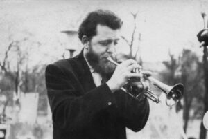 Man playing trumpet