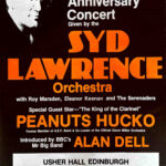 Gig poster - Syd Lawrence Orchestra, Glenn Miller Anniversary Concert at the Usher Hall.
