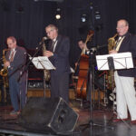 Men playing jazz.