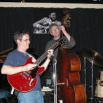 Musicians playing.