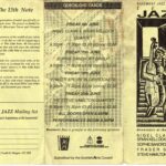 Jazz at the 13th Note flyer.