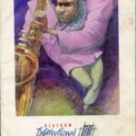 1989 Glasgow International Jazz Festival brochure front cover.