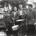 1950s band portrait.