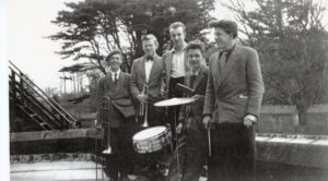 1950s band portrait.