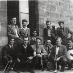 1950s band portrait.