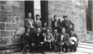 1950s band portrait.