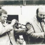 Two men playing jazz.