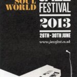 2013 Glasgow Jazz Festival Brochure front cover.
