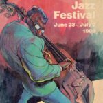 1989 Glasgow Jazz Festival Brochure front cover.