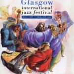 1990 Glasgow International Jazz Festival brochure front cover.