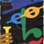 1993 Glasgow International Jazz Festival brochure front cover.