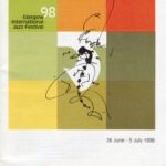 1998 Glasgow International Jazz Festival brochure front cover.