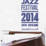 2014 Glasgow International Jazz Festival brochure front cover.