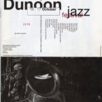 1993 Dunoon Jazz Festival brochure front cover.